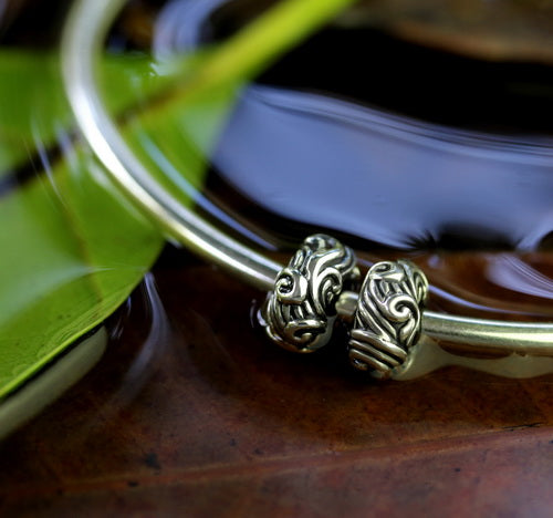 OHM Beads Water-ish sterling-silver Bead The Alternative Bead