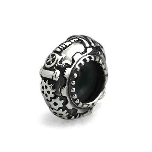 OHM Beads Tesla Coil-ish sterling-silver Bead The Alternative Bead