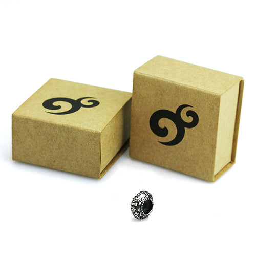 OHM Beads Tesla Coil-ish sterling-silver Bead The Alternative Bead