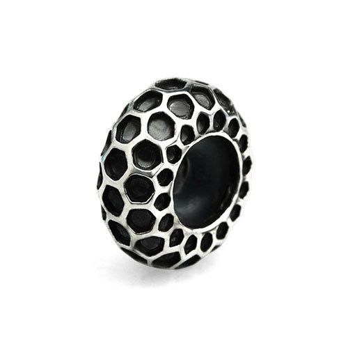 OHM Beads Hive-ish sterling-silver Bead The Alternative Bead