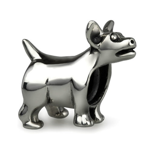 OHM Beads Chihuahua (Retired) (WHF052)  sterling-silver Bead The Alternative Bead