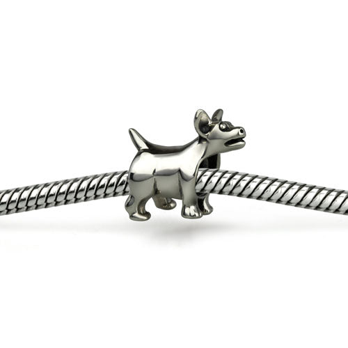 OHM Beads Chihuahua (Retired) (WHF052) sterling-silver Bead The Alternative Bead