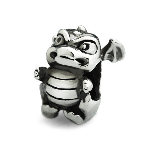 OHM Beads Baby Dragon (WHF055) sterling-silver Bead The Alternative Bead