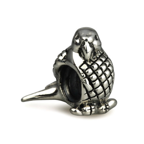 OHM Beads Budgie Pet Bird (Retired) sterling-silver Bead The Alternative Bead