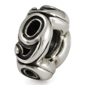 OHM Beads 9 (AAN022) sterling-silver Bead The Alternative Bead