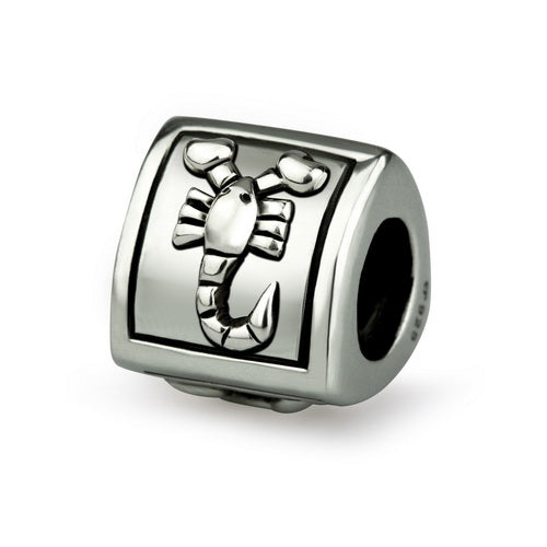 OHM Beads Scorpio (Retired) (AAO010) sterling-silver Bead The Alternative Bead