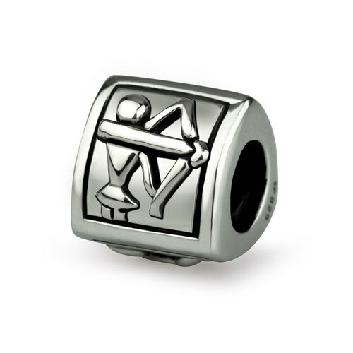 OHM Beads Sagittarius (Retired) (AAO011) sterling-silver Bead The Alternative Bead