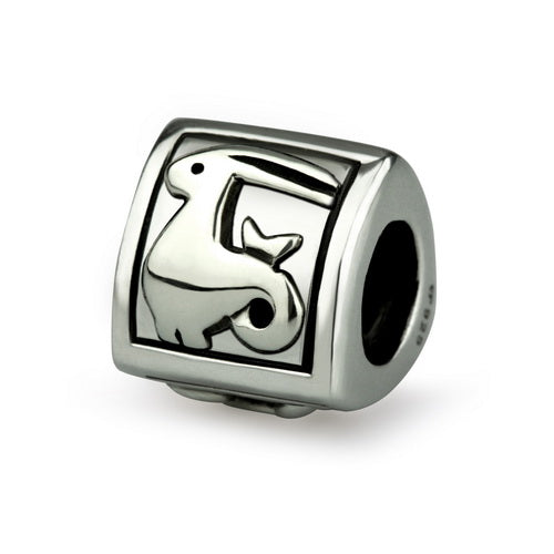OHM Beads Capricorn (Retired) (AAO012) sterling-silver Bead The Alternative Bead