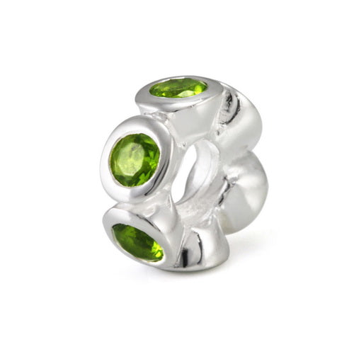 OHM Beads Aug. Spinner (Retired) sterling-silver Bead The Alternative Bead
