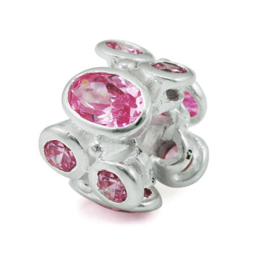 OHM Beads Oct. Shimmering (Retired) (WHJ03810) sterling-silver Bead The Alternative Bead