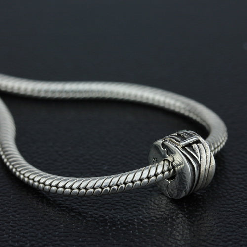 OHM Beads Wood-ness sterling-silver Bead The Alternative Bead