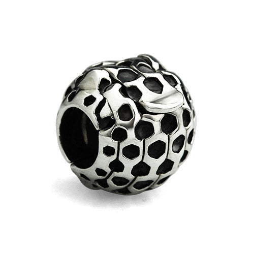 OHM Beads Hive-ity sterling-silver Bead The Alternative Bead