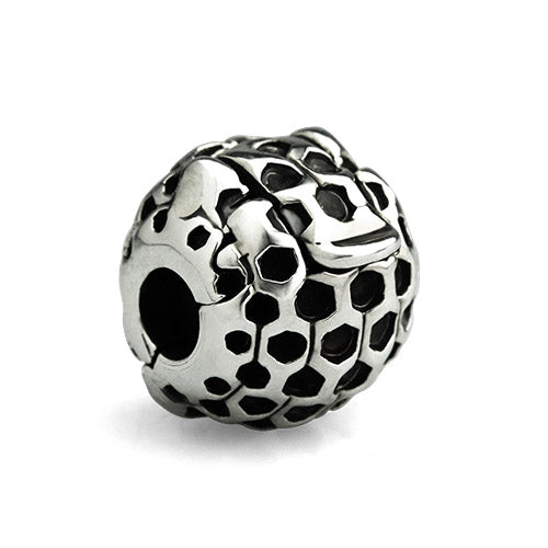 OHM Beads Hive-ers sterling-silver Bead The Alternative Bead