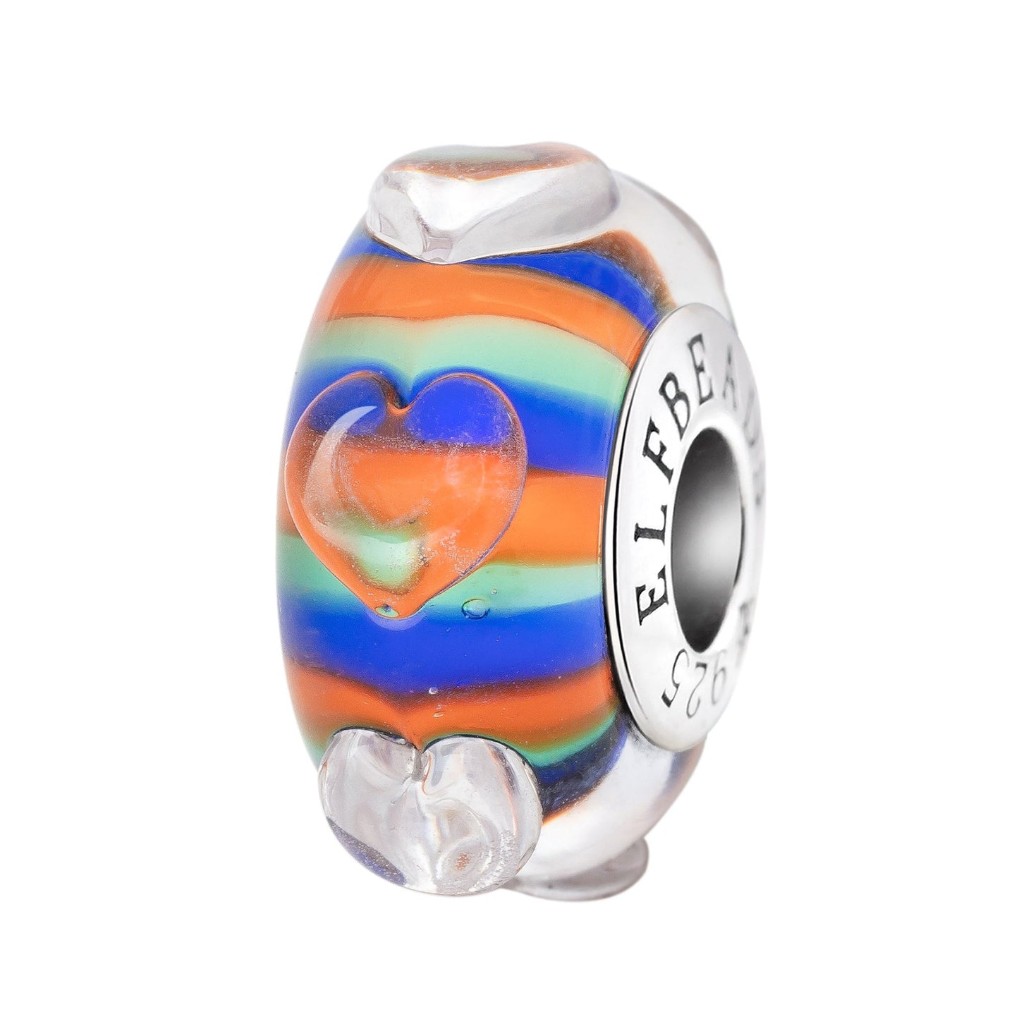 Elfbeads Whispers of Secret Hearts (G241216) silver sterling-silver Charm - The Alternative Bead official German Retailer. Buy 4 get 5 - free DHL Shipping for all orders above 150€