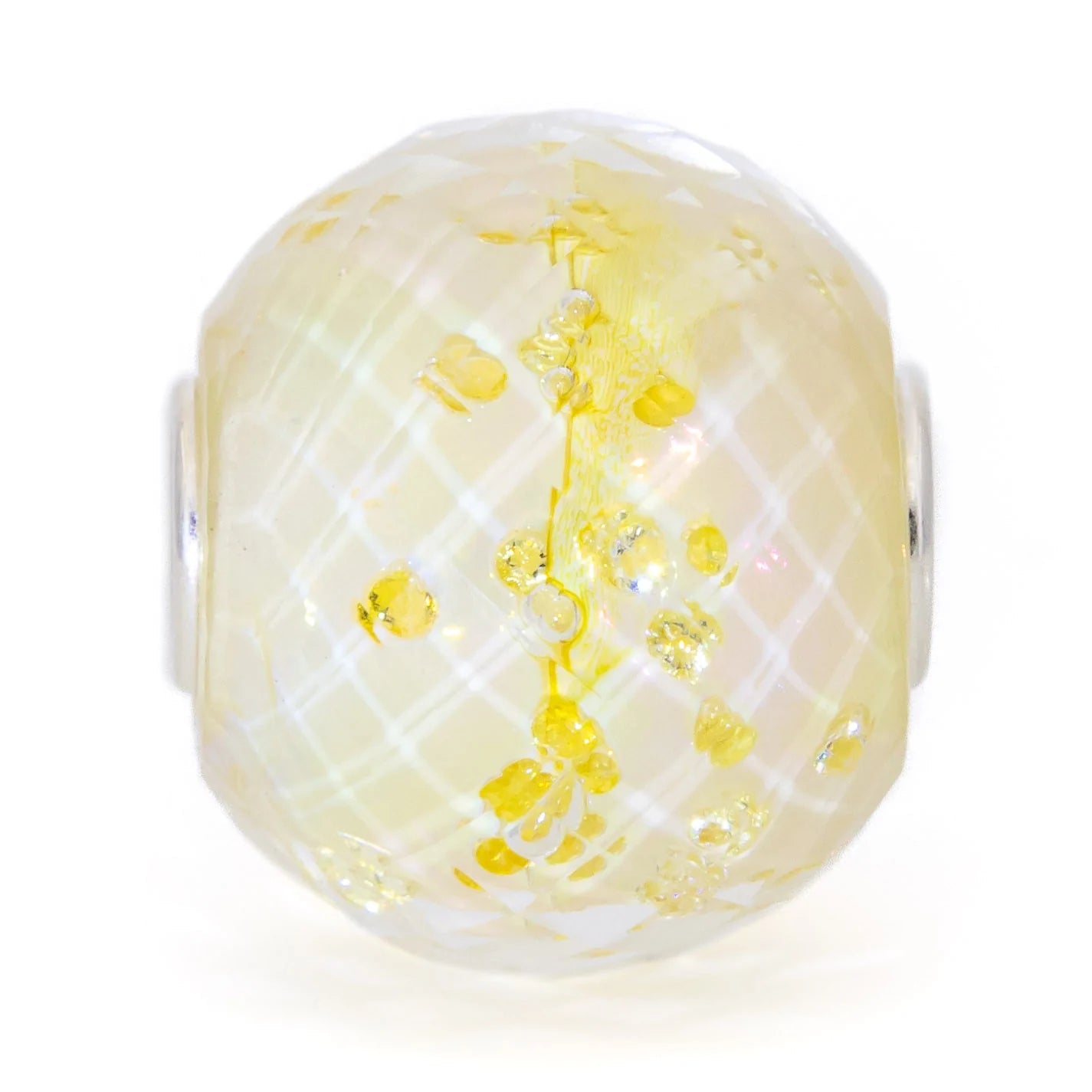 Elfbeads White Dwarf Galaxy World Fractal (G211210) glass Charm - The Alternative Bead official German Retailer. Buy 4 get 5 - free DHL Shipping for all orders above 150€