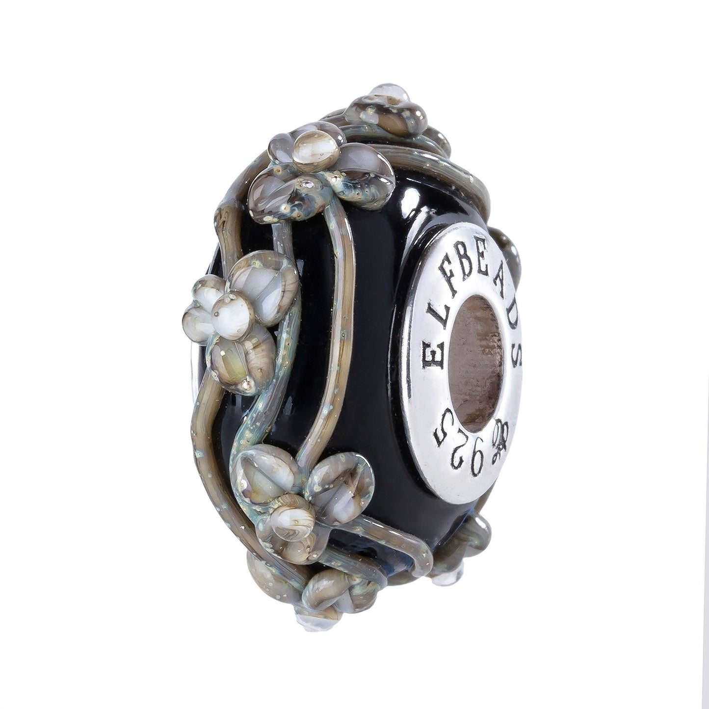 Elfbeads Wilted Beauty Flowertwig (G230816) glass Charm - The Alternative Bead official German Retailer. Buy 4 get 5 - free DHL Shipping for all orders above 150€