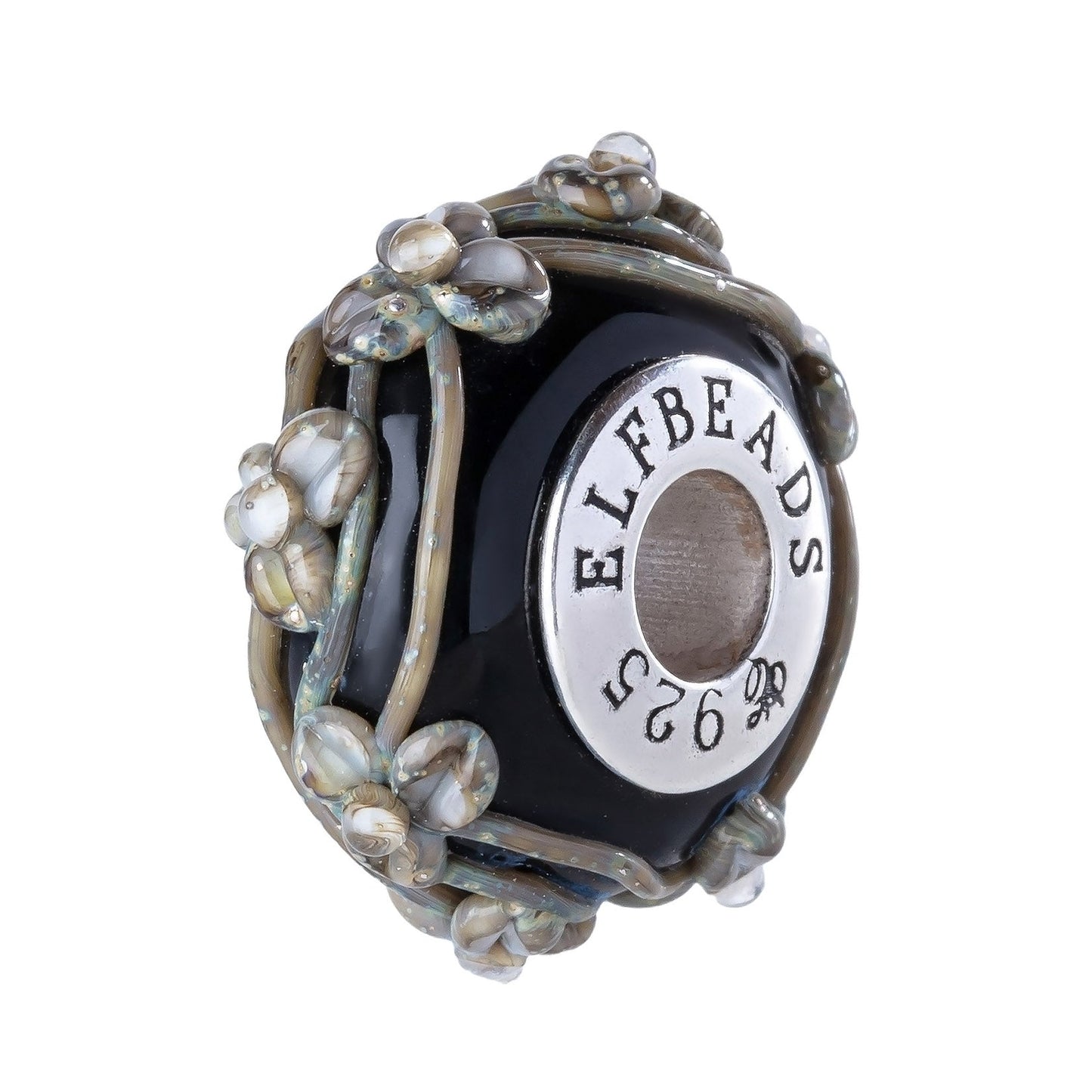Elfbeads Wilted Beauty Flowertwig (G230816) glass Charm - The Alternative Bead official German Retailer. Buy 4 get 5 - free DHL Shipping for all orders above 150€