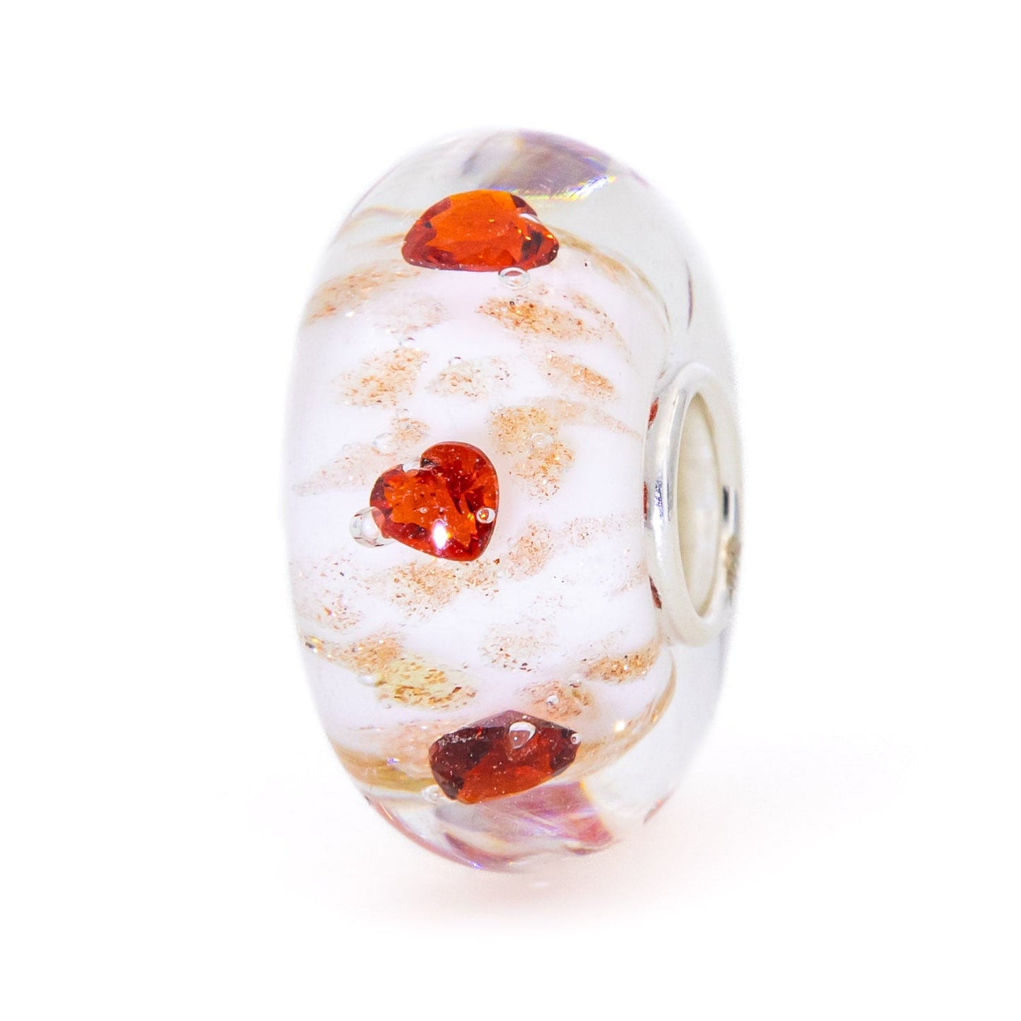 Elfbeads Winter Hearts () glass Bead - The Alternative Bead official German Retailer. Buy 4 get 5 - free DHL Shipping for all orders above 150 ?