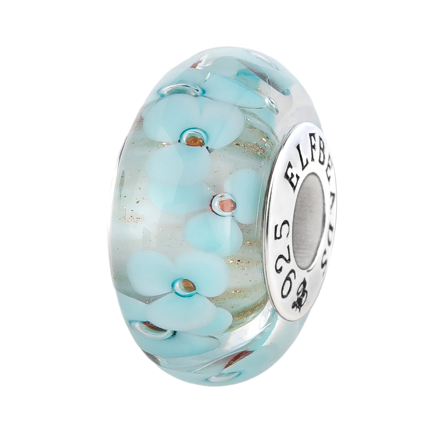 Elfbeads Winter Petals Snow (G231111) Charm - The Alternative Bead official German Retailer. Buy 4 get 5 - free DHL Shipping for all orders above 150€