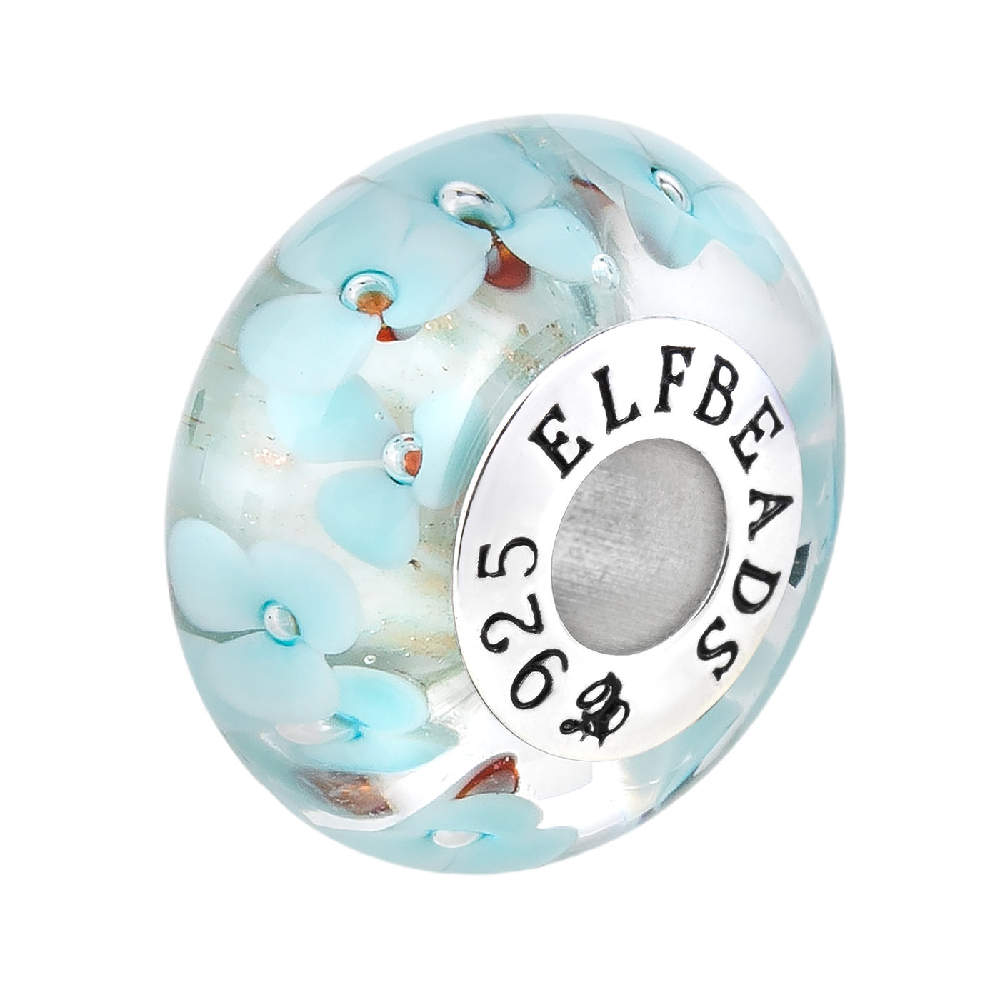 Elfbeads Winter Petals Snow (G231111) Charm - The Alternative Bead official German Retailer. Buy 4 get 5 - free DHL Shipping for all orders above 150€
