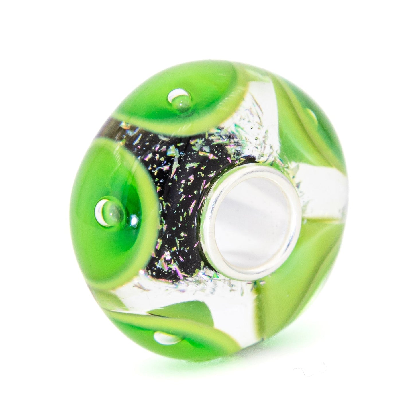 Elfbeads Witch Magic Lotus - Green glass Bead by The Alternative Bead. Your official Elfbeads Retailer from Germany