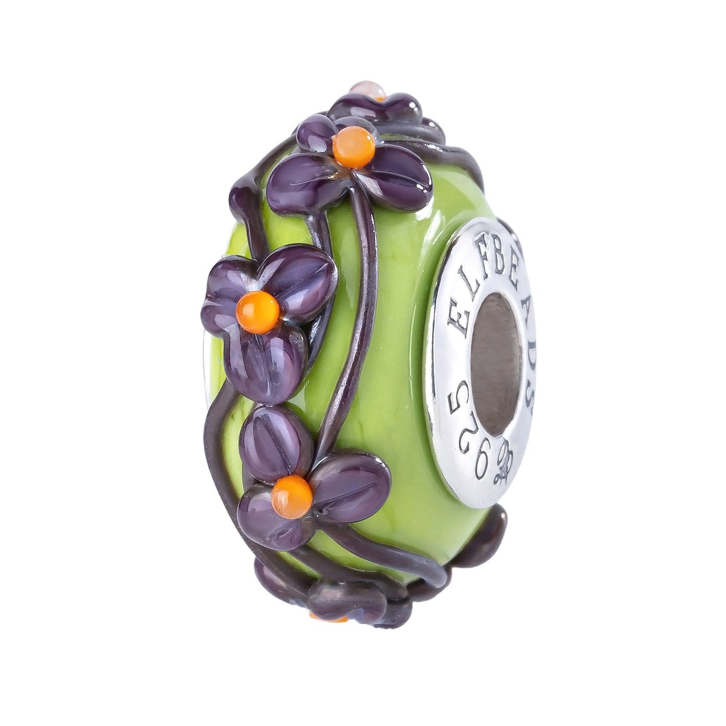 Elfbeads Witch Potion Flowertwig (G230815) glass Charm - The Alternative Bead official German Retailer. Buy 4 get 5 - free DHL Shipping for all orders above 150€