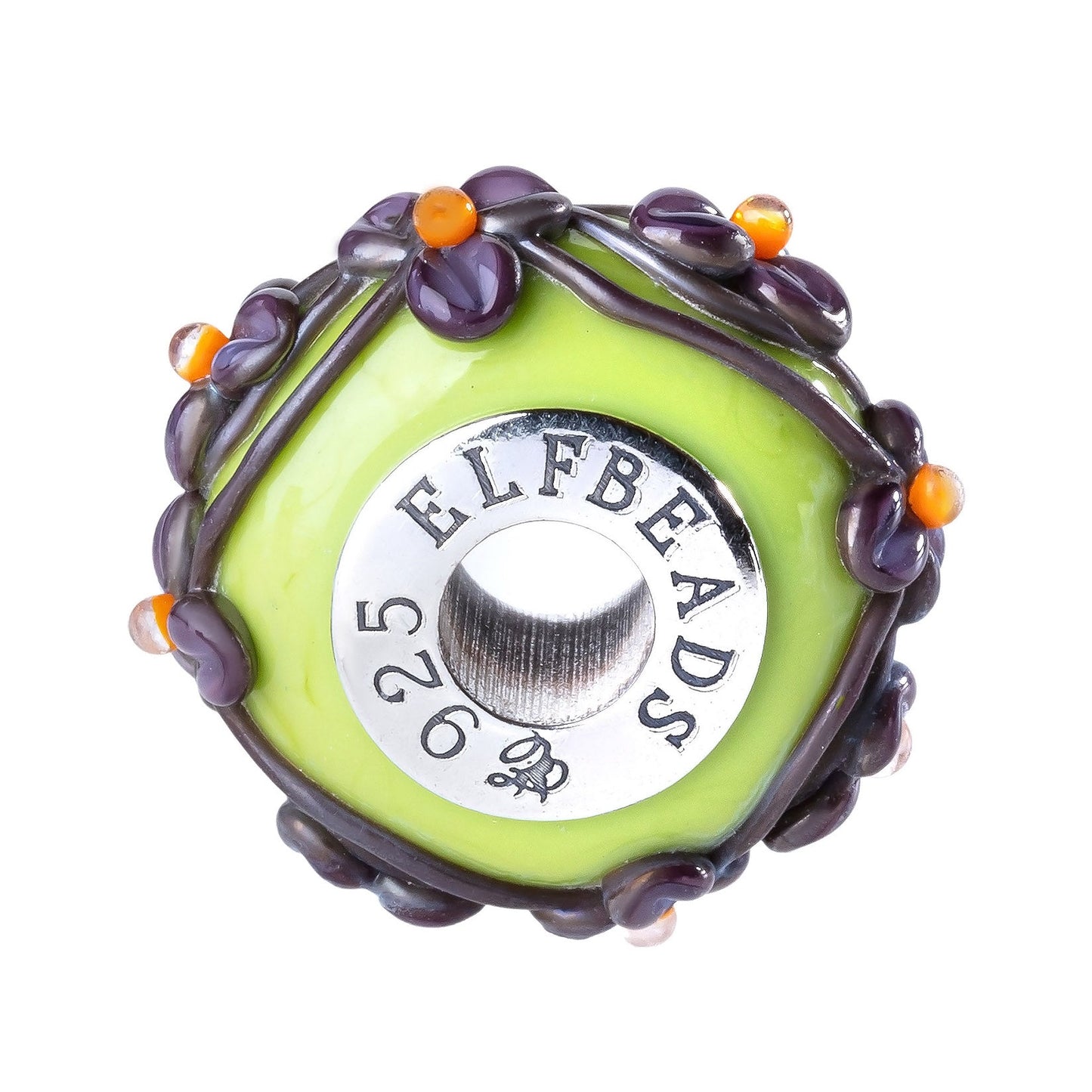 Elfbeads Witch Potion Flowertwig (G230815) glass Charm - The Alternative Bead official German Retailer. Buy 4 get 5 - free DHL Shipping for all orders above 150€