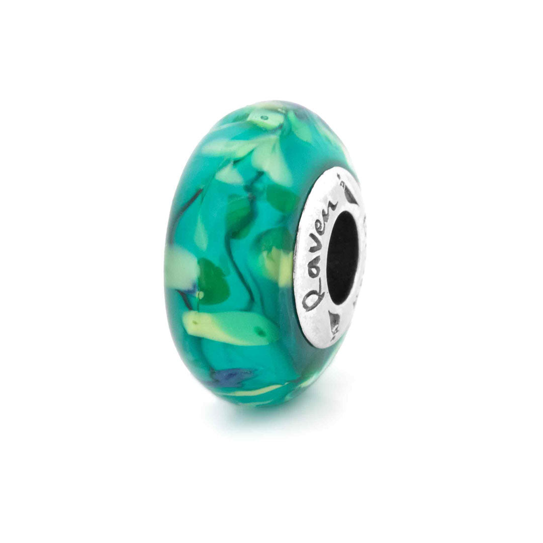 Black Raven Beads Monet Le Bassin Aux Nymphéas green glass Charm by The Alternative Bead. Your official Black Raven Beads Retailer from Germany