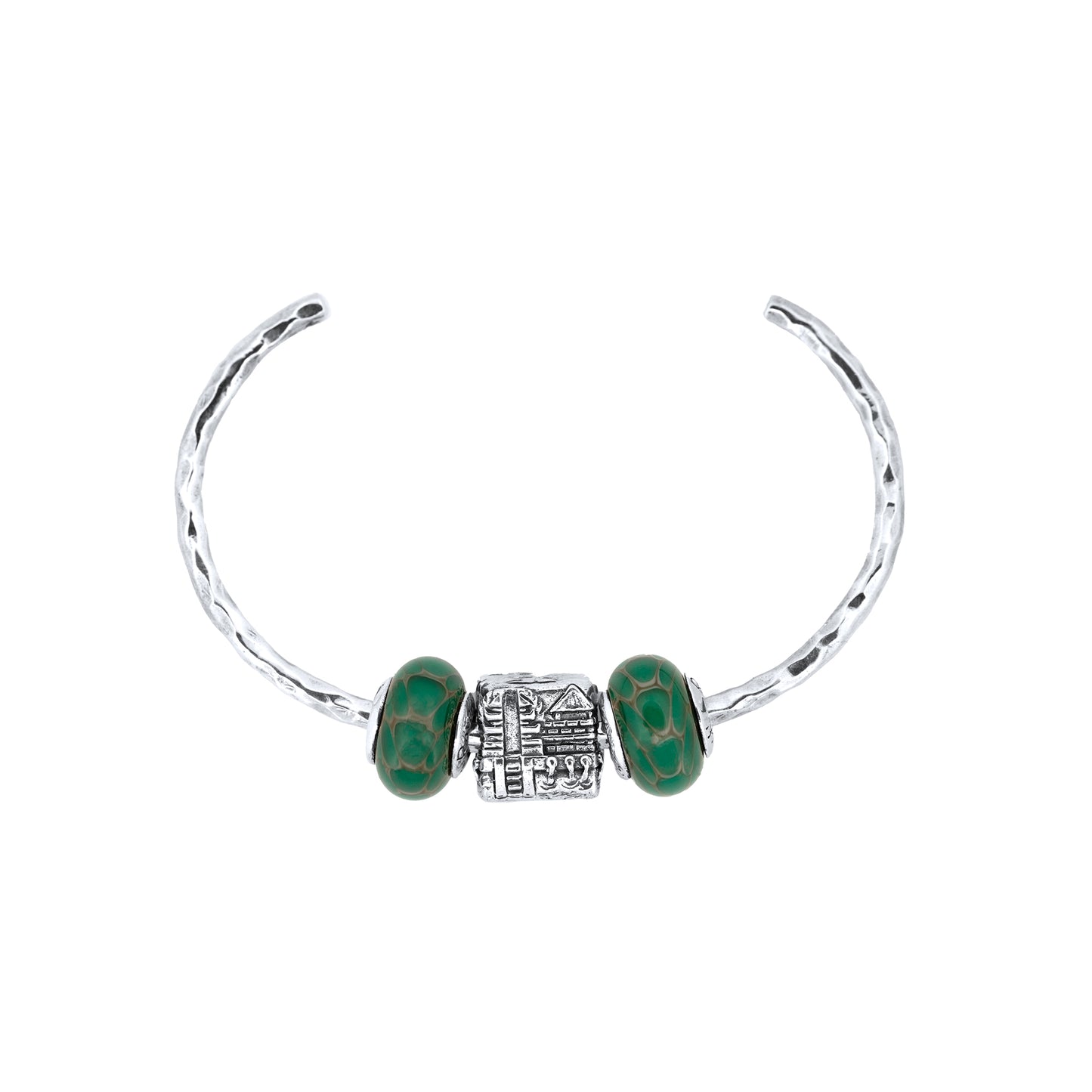 Black Raven Beads Melukat Set – Limited Availability silver and green sterling-silver and glass Collectors Set by The Alternative Bead. Your official Black Raven Beads Retailer from Germany