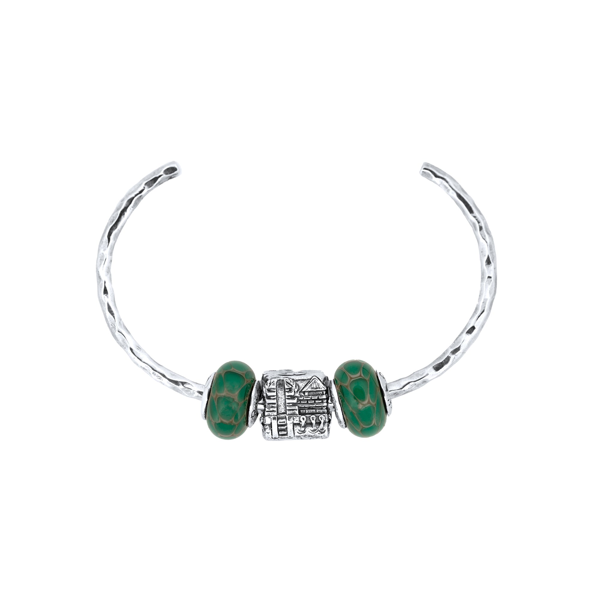 Black Raven Beads Melukat Set – Limited Availability silver and green sterling-silver and glass Collectors Set by The Alternative Bead. Your official Black Raven Beads Retailer from Germany