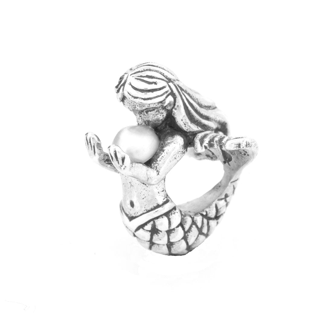 Black Raven Beads Mermaid's Treasure silver sterling-silver Charm by The Alternative Bead. Your official Black Raven Beads Retailer from Germany
