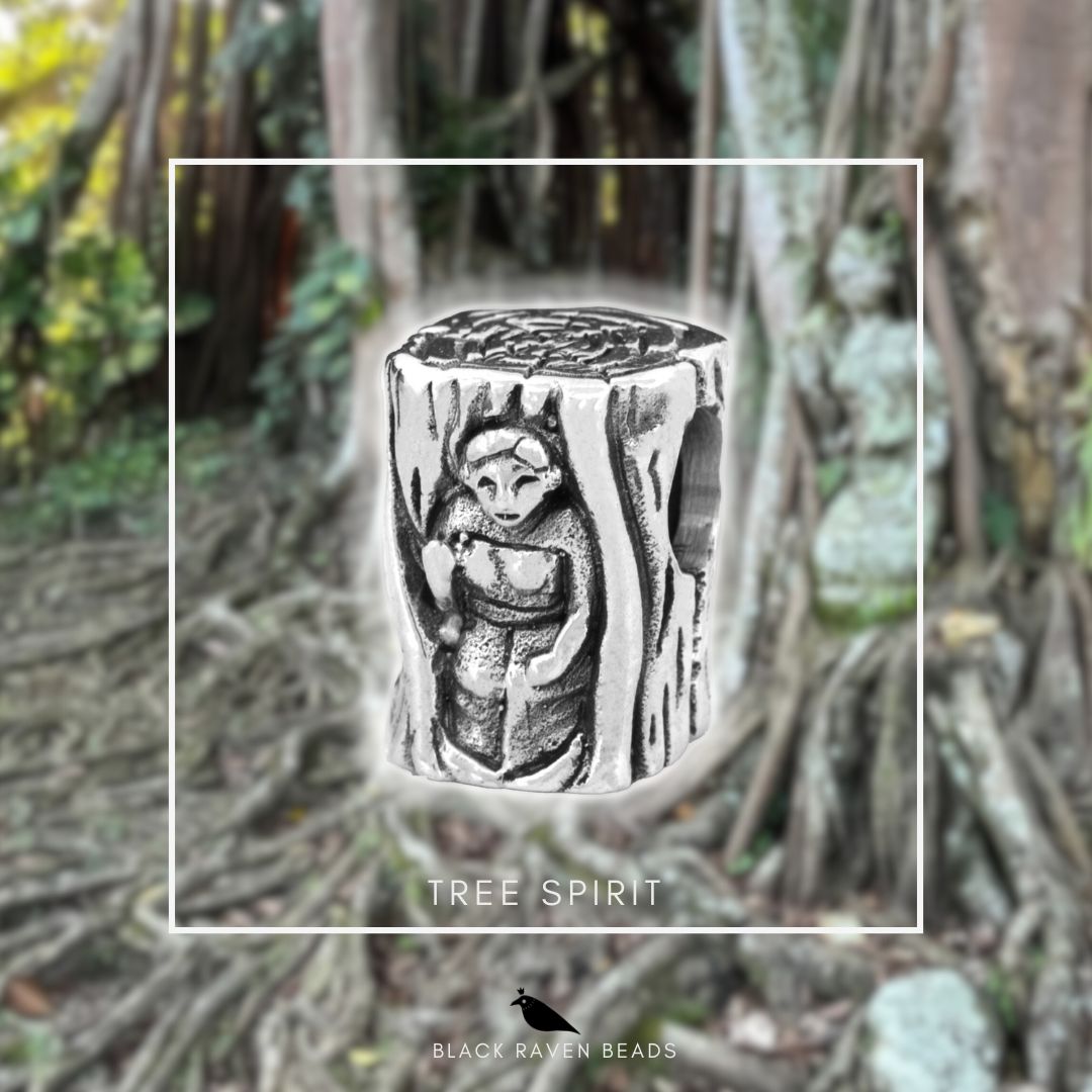 Black Raven Beads Tree Spirit silver sterling-silver Bead by The Alternative Bead. Your official Black Raven Beads Retailer from Germany