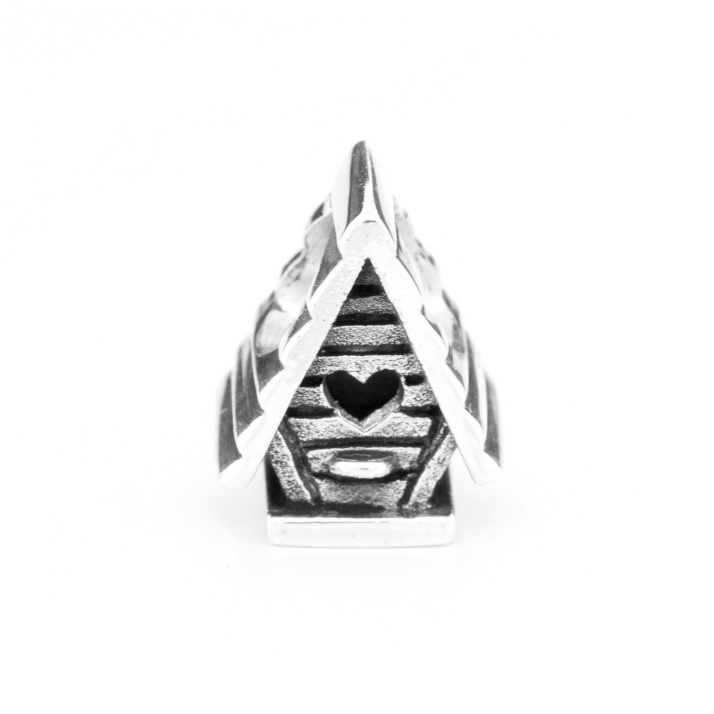 Black Raven Beads Birdhouse silver sterling-silver Charm by The Alternative Bead. Your official Black Raven Beads Retailer from Germany