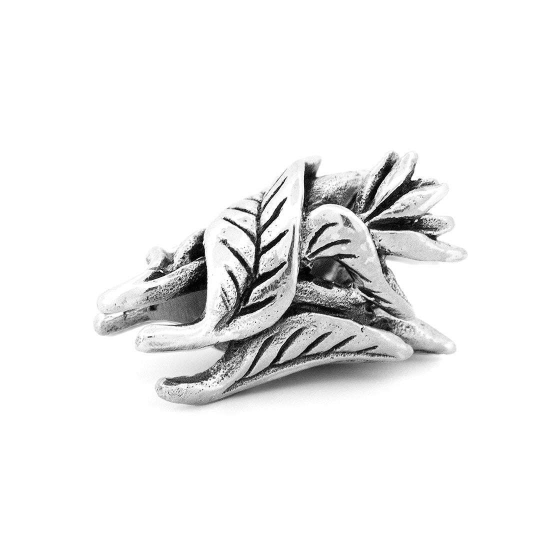 Black Raven Beads Sterlizia Flower silver sterling-silver Charm by The Alternative Bead. Your official Black Raven Beads Retailer from Germany