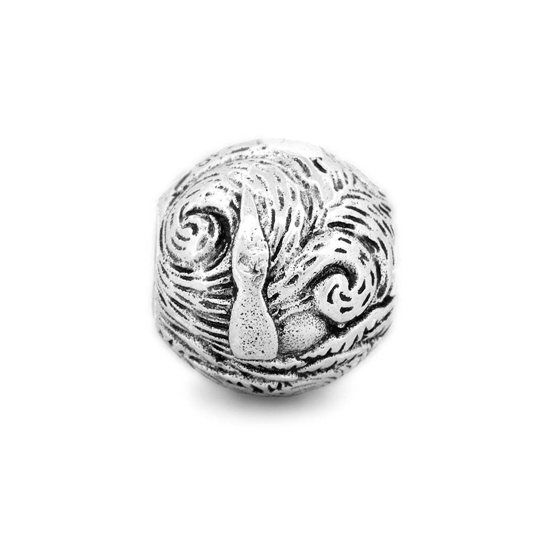 Black Raven Beads Van Gogh Starry Nights sterling-silver and glass Charm by The Alternative Bead. Your official Black Raven Beads Retailer from Germany
