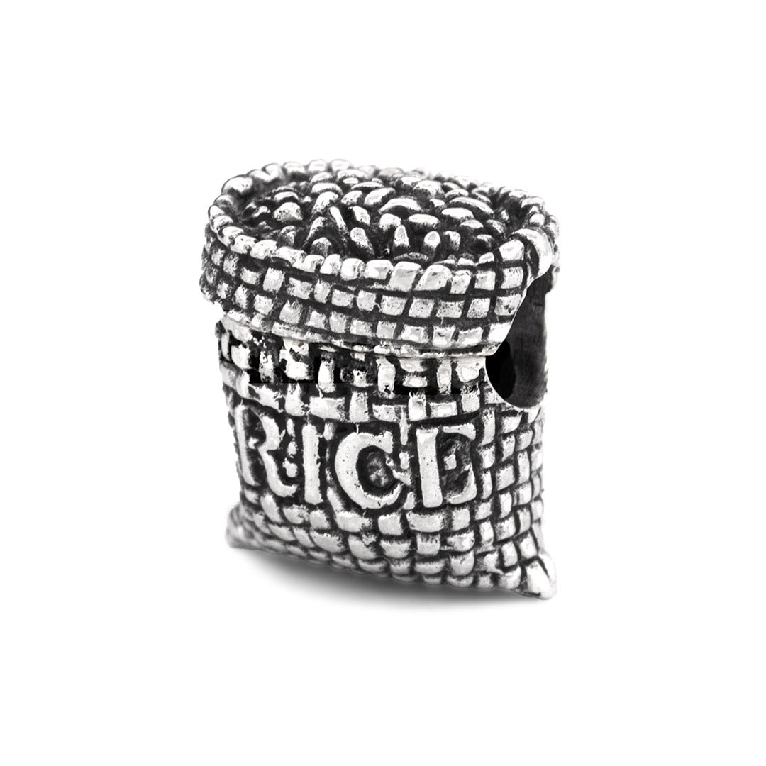 Black Raven Beads Rice Sack silver sterling-silver Bead by The Alternative Bead. Your official Black Raven Beads Retailer from Germany