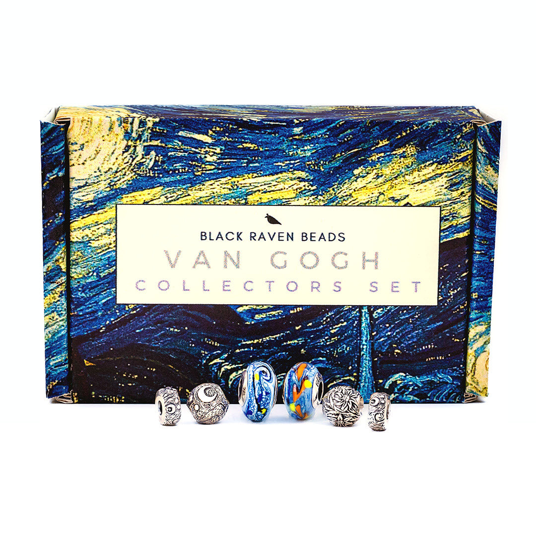 Black Raven Beads Van Gogh Collectors Set by The Alternative Bead. Your official Black Raven Beads Retailer from Germany