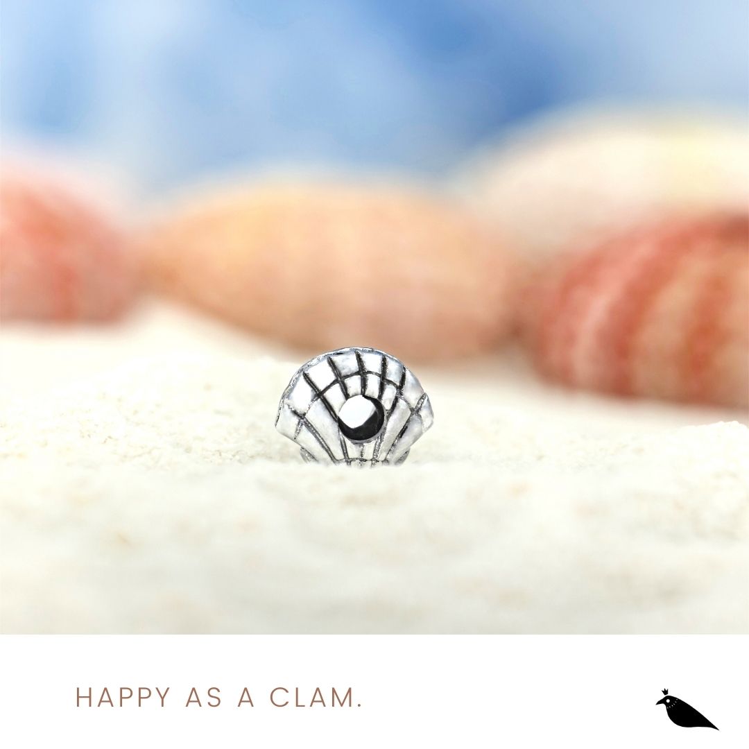 Black Raven Beads Clam Stopper silver sterling-silver Stopper by The Alternative Bead. Your official Black Raven Beads Retailer from Germany