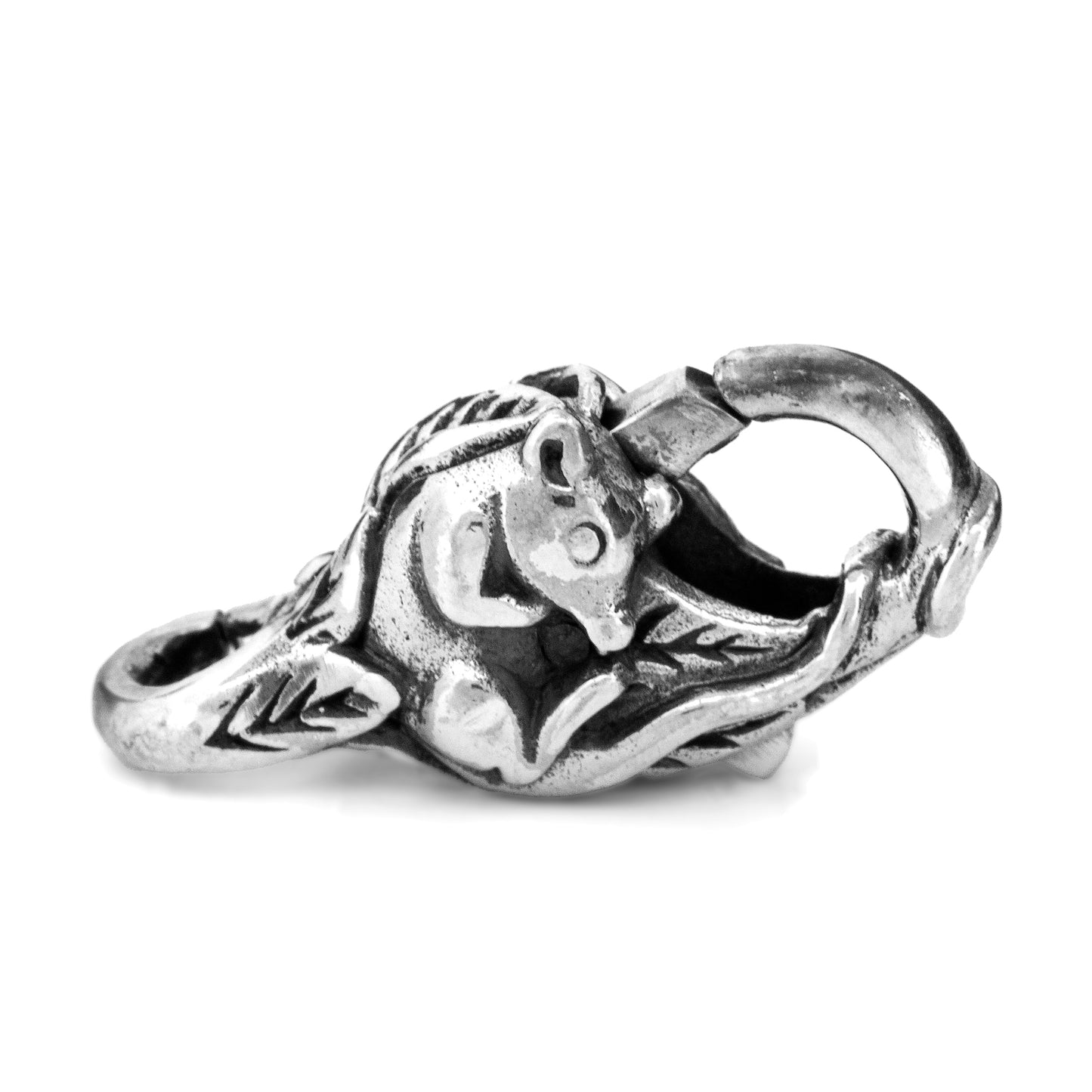 Black Raven Beads Mouse Lock silver sterling-silver Lock by The Alternative Bead. Your official Black Raven Beads Retailer from Germany