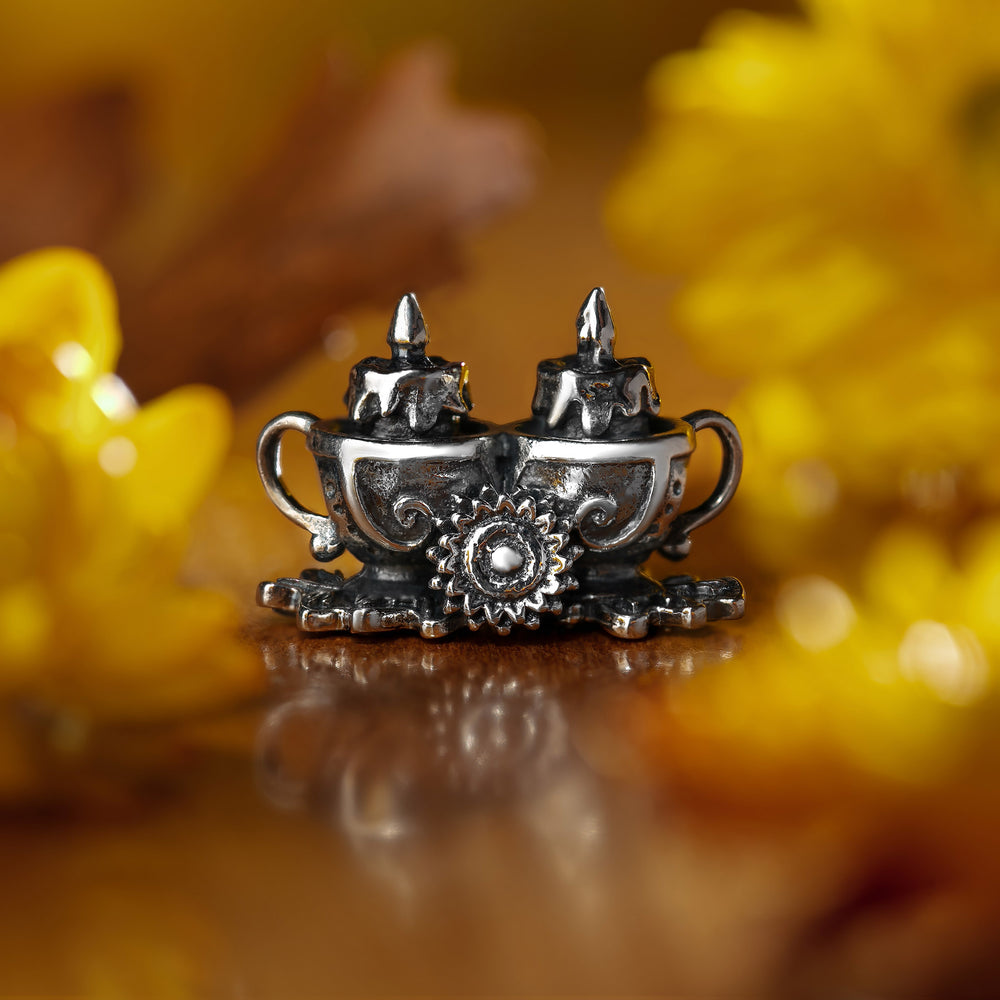 Elfbeads Tea for Thanksgiving (S231112) silver sterling-silver Charm - The Alternative Bead official German Retailer. Buy 4 get 5 - free DHL Shipping for all orders above 150€