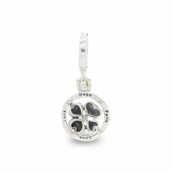 Praan Clover Lucky silver sterling-silver Bead by The Alternative Bead. Your official Praan Retailer from Germany