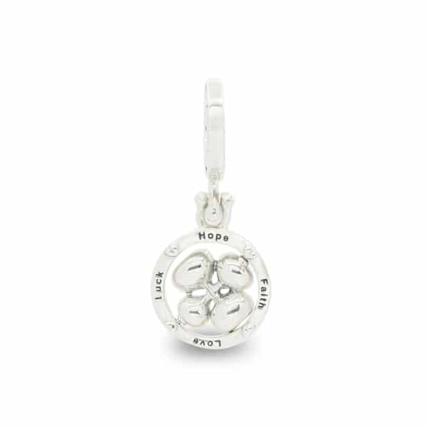 Praan Clover Lucky silver sterling-silver Bead by The Alternative Bead. Your official Praan Retailer from Germany