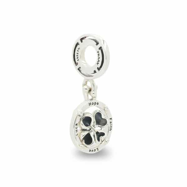 Praan Clover Lucky silver sterling-silver Bead by The Alternative Bead. Your official Praan Retailer from Germany