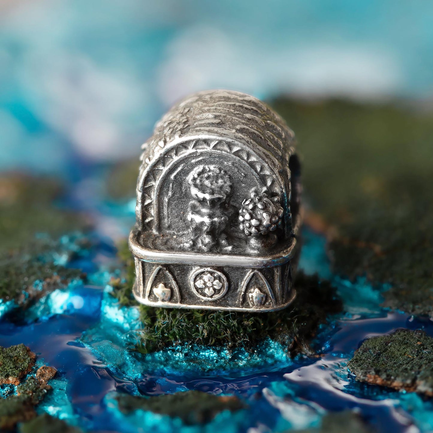 Elfbeads Quiet Waters silver sterling-silver Bead by The Alternative Bead. Your official Elfbeads Retailer from Germany