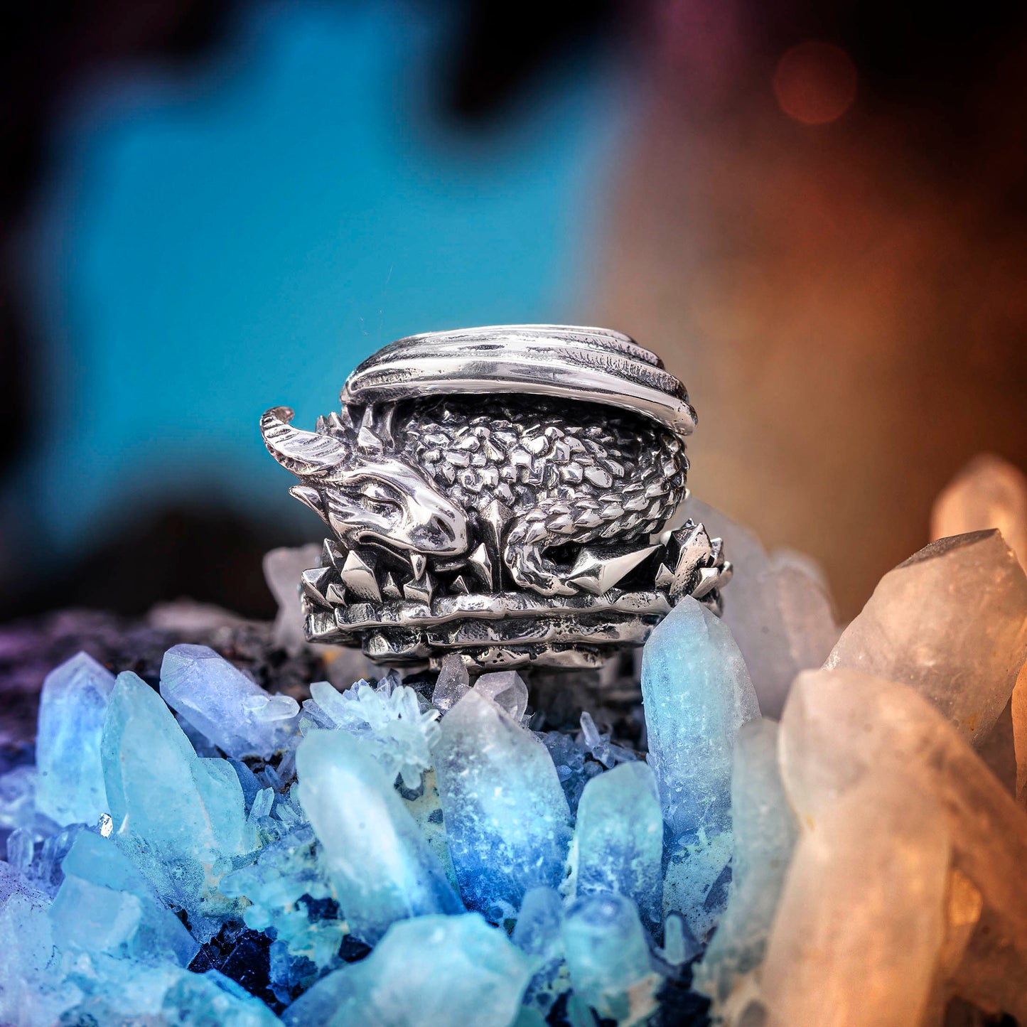 Elfbeads Gem Dragon v2 silver sterling-silver Bead by The Alternative Bead. Your official Elfbeads Retailer from Germany