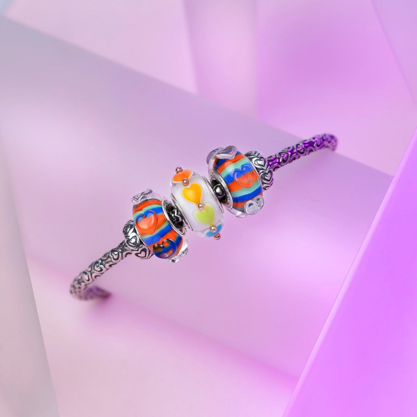 Elfbeads Whispers of Secret Hearts (G241216) silver sterling-silver Charm - The Alternative Bead official German Retailer. Buy 4 get 5 - free DHL Shipping for all orders above 150€