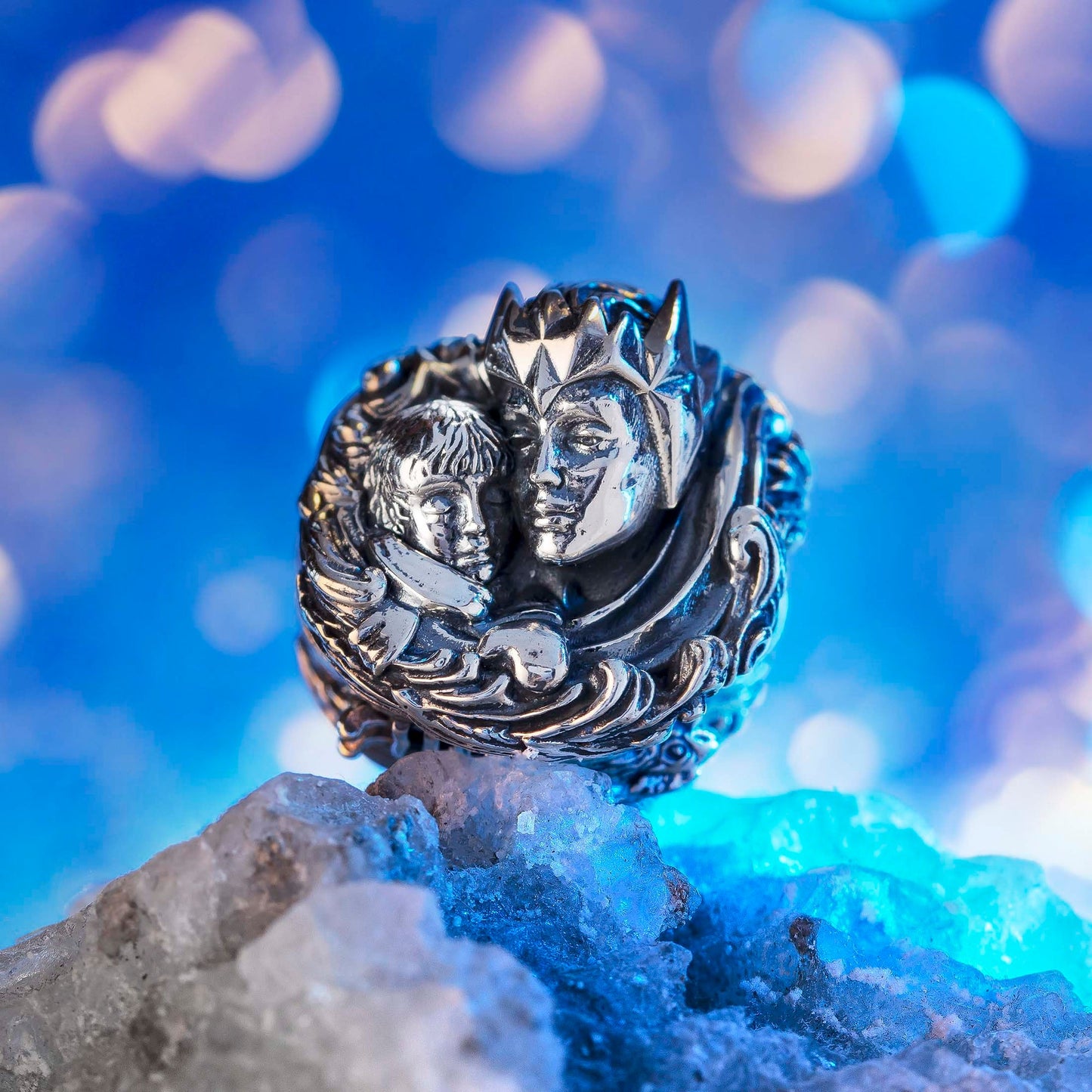Elfbeads The Snow Queen silver sterling-silver Bead by The Alternative Bead. Your official Elfbeads Retailer from Germany