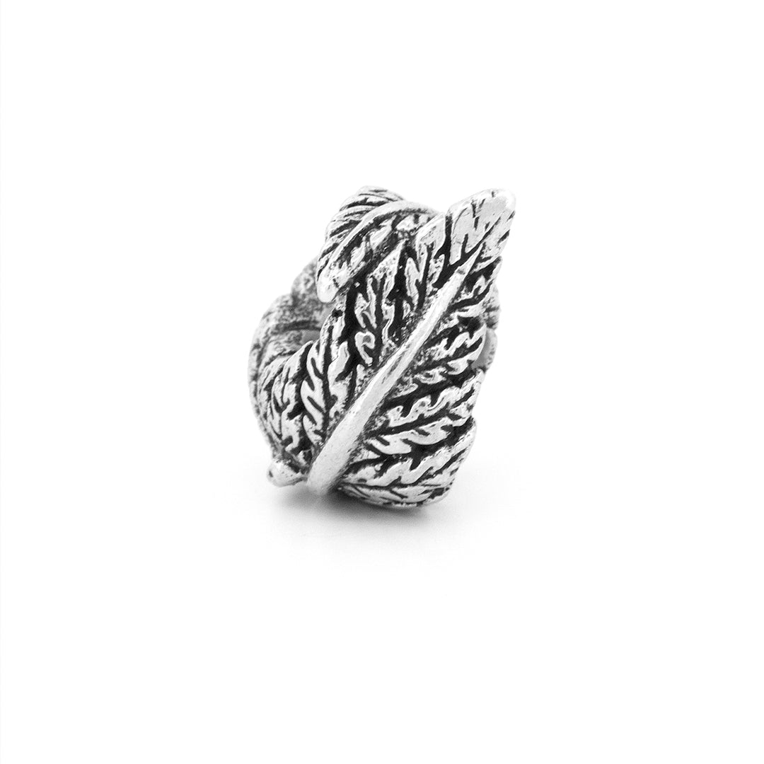 Black Raven Beads Fern Leaf silver sterling-silver Charm by The Alternative Bead. Your official Black Raven Beads Retailer from Germany