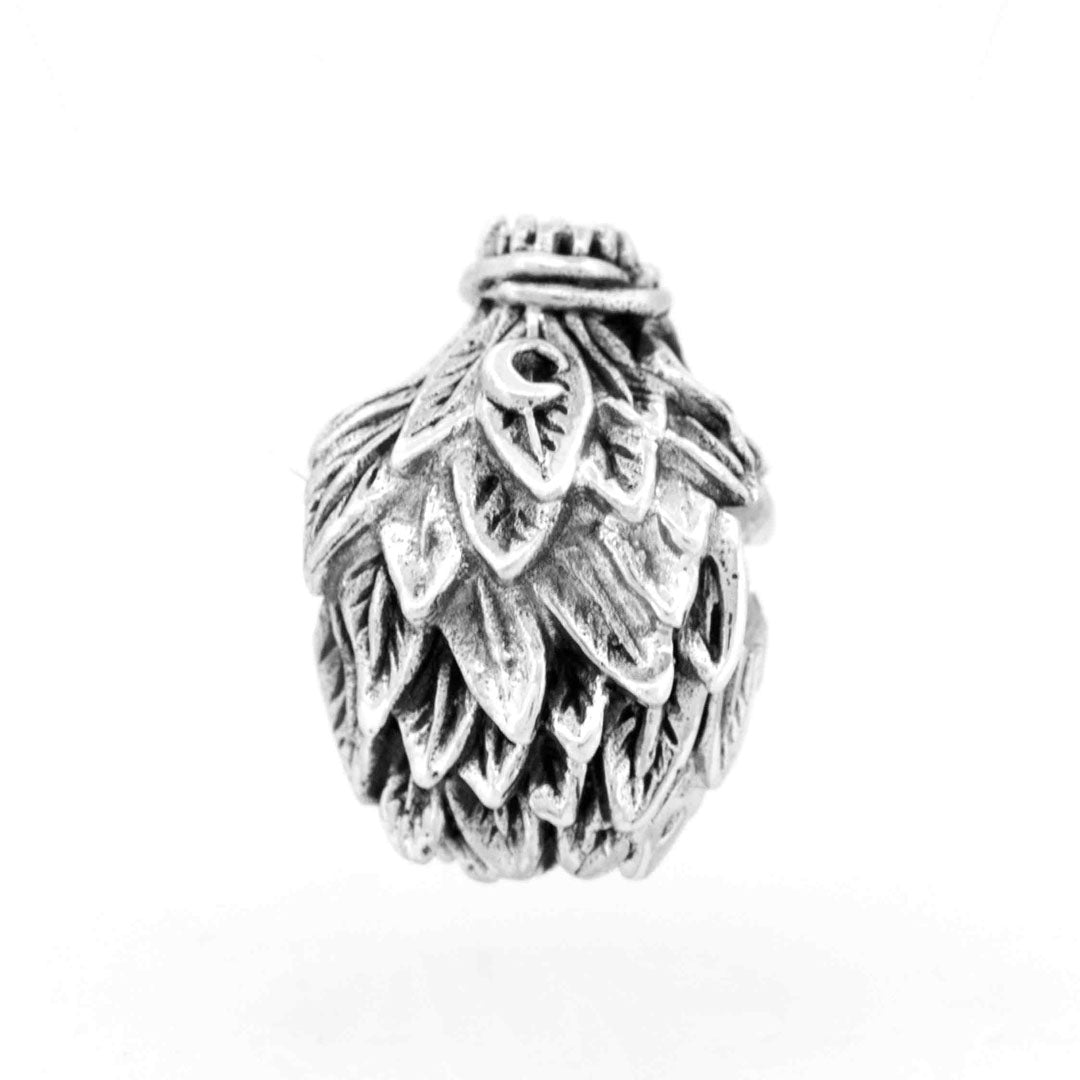 Silver Black Raven Beads Sage Bundle Sterling Silver Charm by The Alternative Bead