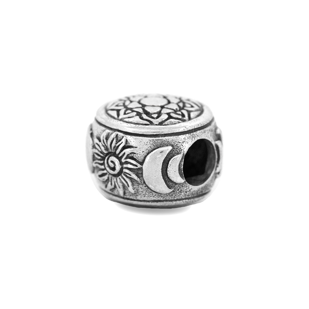 Black Raven Beads Solar Plexus silver sterling-silver Charm by The Alternative Bead. Your official Black Raven Beads Retailer from Germany